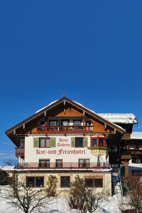 Hotel Haus Daheim Oberstaufen Exterior foto