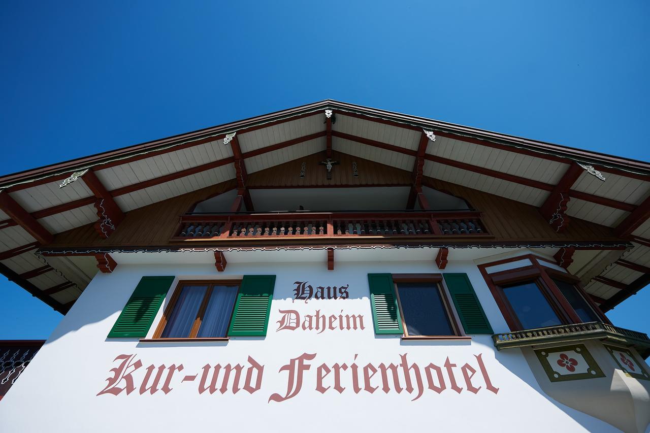 Hotel Haus Daheim Oberstaufen Exterior foto