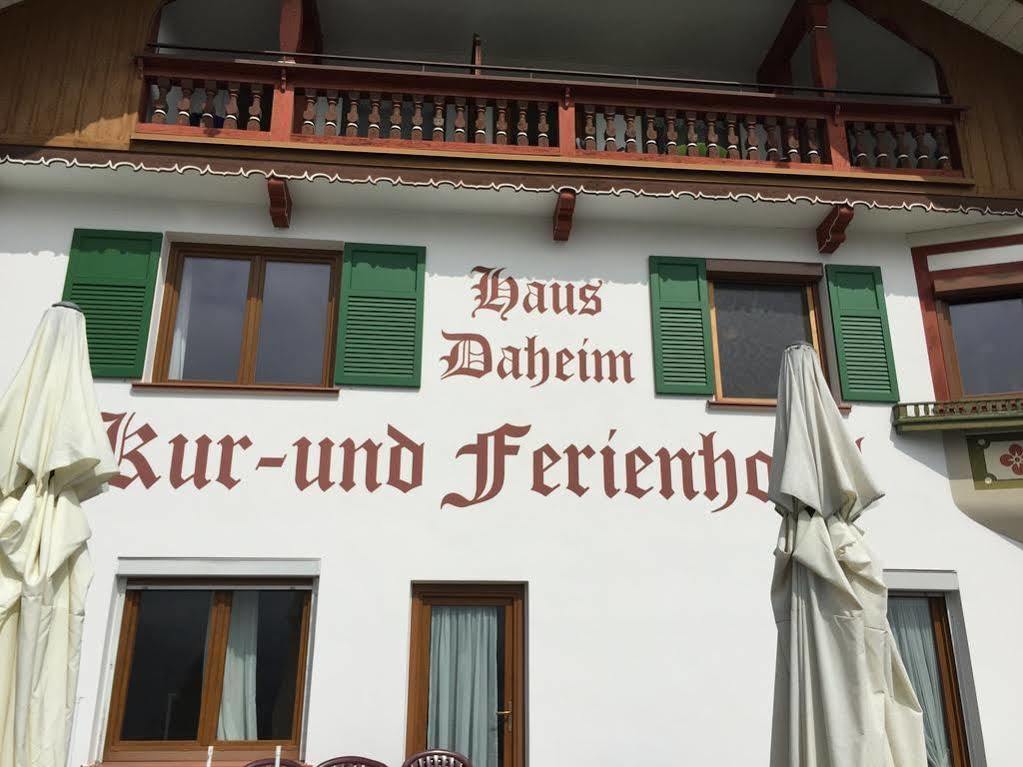 Hotel Haus Daheim Oberstaufen Exterior foto